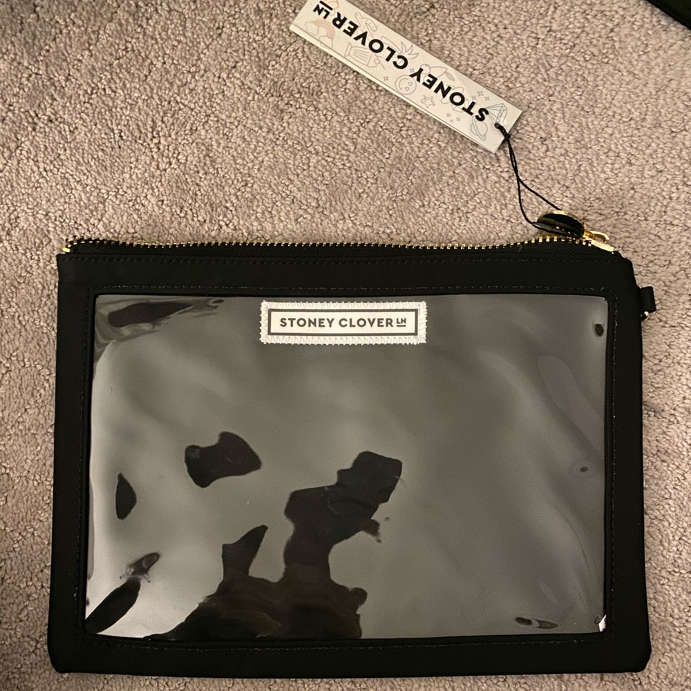 Stoney Clover Lane Large Black Pouch